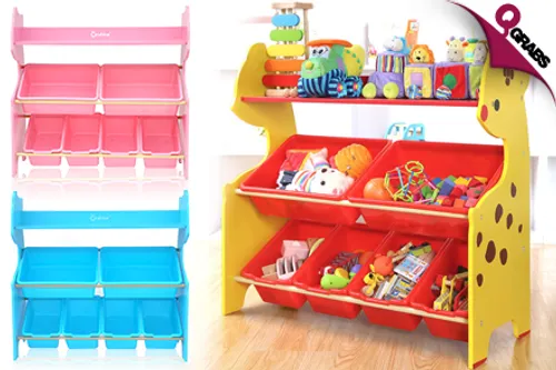 For QR199 Keep the Toys Organized with a Deer Shaped Storage Shelf for Kids! (QR399 Value)